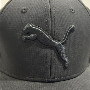 Puma Jet Black Baseball Cap